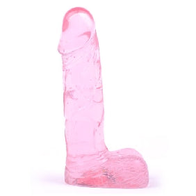 NutBustersXXX Sex Toys 4.5'' Mini Pink Pearl Dildo 