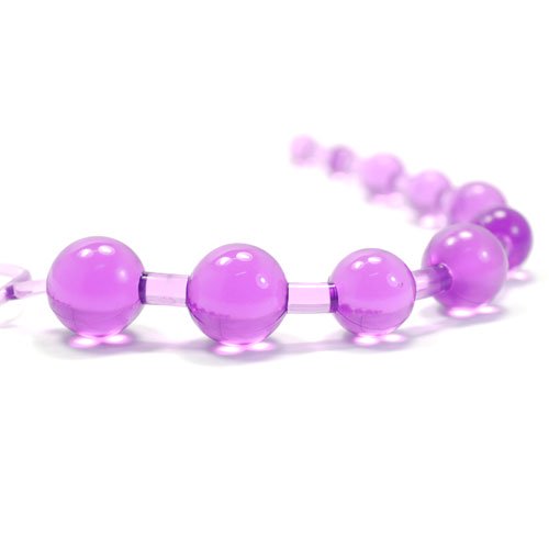 NutBustersXXX Sex Toys Purple 10 Anal Beads 