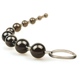 Black 10 Anal Beads