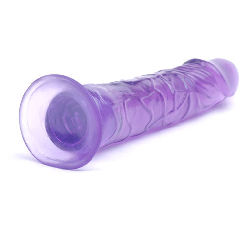 NutBustersXXX Sex Toys Irises 7" Purple Dildo Suction Base 