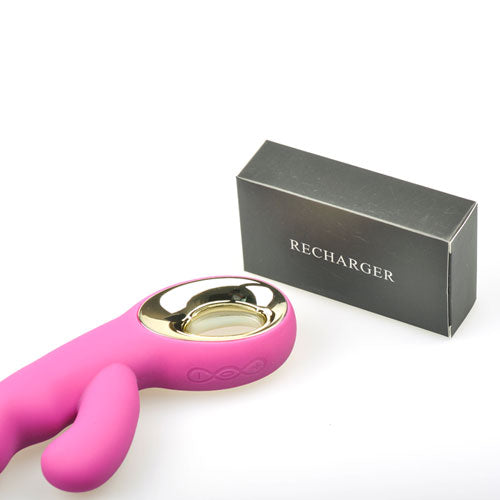 NutBustersXXX Sex Toys Silicone G-Spot Vibrator Dildo Clit Vibrator Rechargeable Waterproof pink