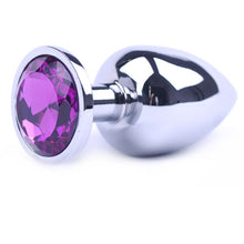Load image into Gallery viewer, NutBustersXXX Sex Toys Purple Large Metallic Anal Plug Jewel