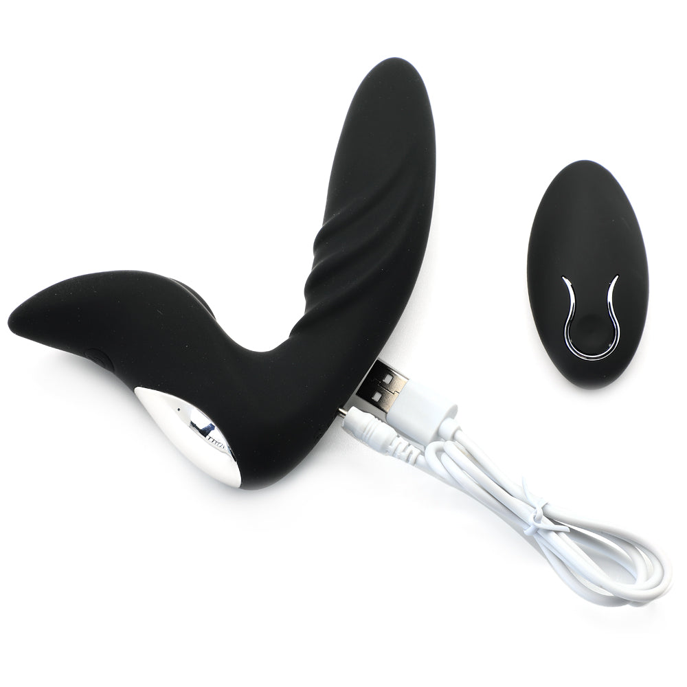 NutBustersXXX Sex Toys Black Prostate Massager Anal toy Vibrator Control