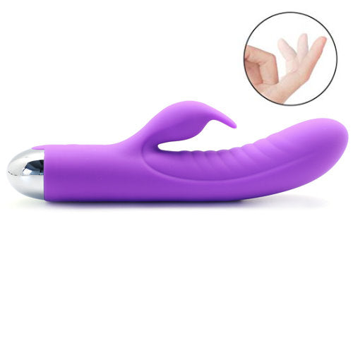 NutBustersXXX Sex Toys Bendy Rabbit Vibrator Curve Purple