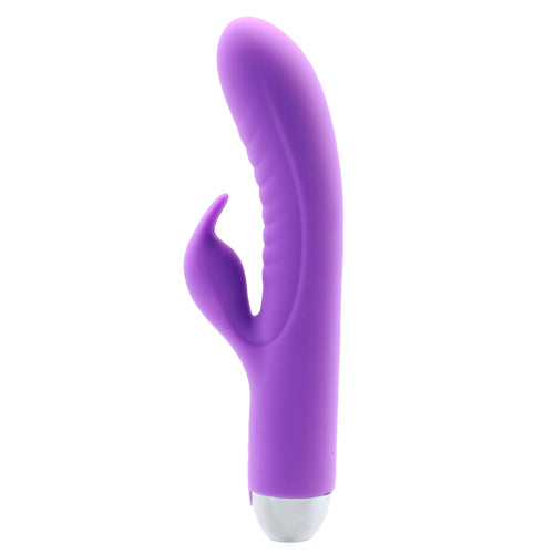 NutBustersXXX Sex Toys Bendy Rabbit Vibrator Curve Purple